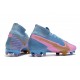 Nike Mercurial Superfly VII Elite DF FG Azul Rosa Oro