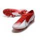 Nike Bota Mercurial Vapor XIII Elite FG Rojo Blanco