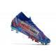 Nike Mercurial-Superfly VII Elite AG-PRO Sancho Azul Blanco Verde Negro