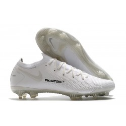 Zapatilla de Futbol Nike Phantom GT Elite FG Blanco