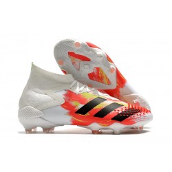 Zapatillas de Fútbol adidas Predator Mutator 20.1 FG Blanco Negro Pop