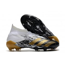 adidas Predator Mutator 20.1 FG Blanco Dorado metalizado Negro