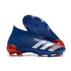 Zapatillas de Fútbol adidas Predator Mutator 20.1 FG Azul Blanco Rojo