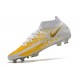 Botas de fútbol Nike Phantom GT Elite DF FG Oro Blanco