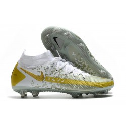 Nike Phantom GT Elite DF FG para Hombre Blanco Oro