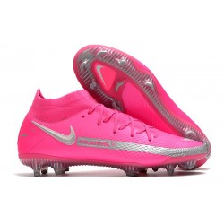 Nike Phantom GT Elite DF FG para Hombre Rosa Plata