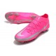 Nike Phantom GT Elite DF FG para Hombre Rosa Plata