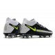 Botas de fútbol Nike Phantom GT Elite DF FG Negro Gris