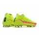 Nike Phantom GT Elite DF FG para Hombre Verde Rosa