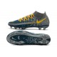 Nike Phantom GT Elite DF FG para Hombre Armada Gris Amarillo