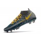 Nike Phantom GT Elite DF FG para Hombre Armada Gris Amarillo