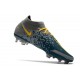 Nike Phantom GT Elite DF FG para Hombre Armada Gris Amarillo