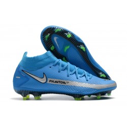 Nike Phantom GT Elite DF FG para Hombre Azul Plata