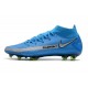 Nike Phantom GT Elite DF FG para Hombre Azul Plata