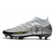 Nike Phantom GT Scorpion Elite DF FG para Hombre Plata Negro