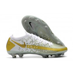 Zapatilla de Futbol Nike Phantom GT Elite FG Oro Blanco