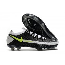 Nike Botas Nuevo Phantom GT Elite FG - Negro Gris Amarillo