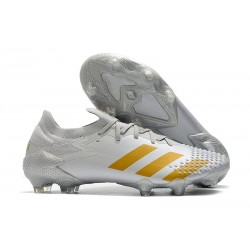 adidas Bota Predator Mutator 20.1 Low FG Blanco Oro