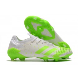 adidas Bota Predator Mutator 20.1 Low FG Blanco Verde