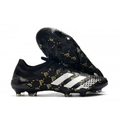 adidas Bota Predator Mutator 20.1 Low FG Paul Pogba Negro Gris