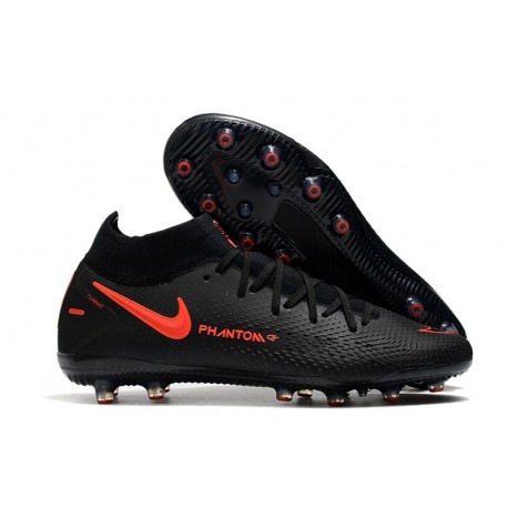 Nike Phantom GT Elite Dynamic AG-Pro Negro Rojo Chile Gris humo oscuro