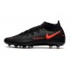Nike Phantom GT Elite Dynamic AG-Pro Negro Rojo Chile Gris humo oscuro