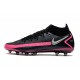 Nike Phantom GT Elite Dynamic AG-Pro Negro Plateado Explosión Rosa