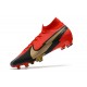 Nike Botas Mercurial Superfly 7 Elite FG Rojo Negro Blanco