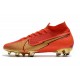 Cristiano Ronald Nike Botas Mercurial Superfly 7 Elite FG CR100 Rojo