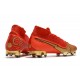 Cristiano Ronald Nike Botas Mercurial Superfly 7 Elite FG CR100 Rojo