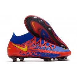 Nike Phantom GT Elite DF FG para Hombre Rojo Azul Amarillo