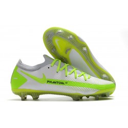 Nike Botas Nuevo Phantom GT Elite FG - Blanco Verde