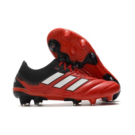 adidas Zapatilla Copa 20.1 FG Rojo Blanco Negro