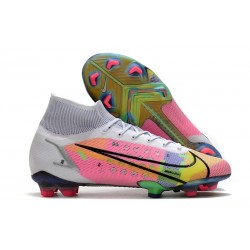 Nike Mercurial Superfly 8 Elite FG Tacos Blanco Multicolored