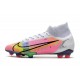 Nike Mercurial Superfly 8 Elite FG Tacos Blanco Multicolored