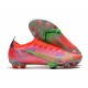 Tacón Nike Mercurial Vapor 14 Elite FG Carmesi Plateado Metalizado