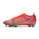 Tacón Nike Mercurial Vapor 14 Elite FG Carmesi Plateado Metalizado