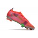 Tacón Nike Mercurial Vapor 14 Elite FG Carmesi Plateado Metalizado