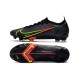 Tacón de Fútbol Nike Mercurial Vapor 14 Elite FG Negro Cyber Off Noir