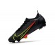 Tacón de Fútbol Nike Mercurial Vapor 14 Elite FG Negro Cyber Off Noir