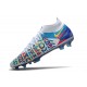 Nike Phantom GT Elite DF 3D FG para Hombre Blanco Azul Rosa Amarillo