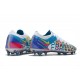 Nike Botas Nuevo Phantom GT Elite 3D FG - Blanco Azul Rosa Amarillo