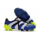 Botas de fútbol - Adidas Predator Accelerator FG Azul Blanco Amarillo