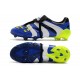 Botas de fútbol - Adidas Predator Accelerator FG Azul Blanco Amarillo