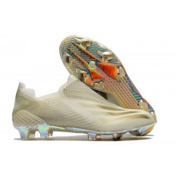 adidas X Ghosted + FG Bota Blanco Oro